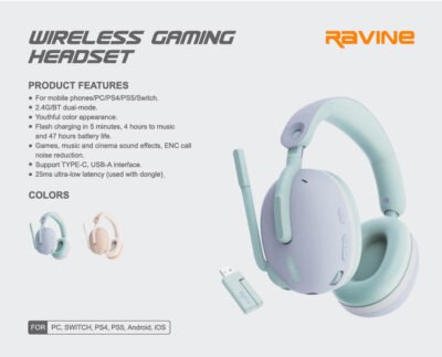 PXN Ravine Wireless Gaming Headset
