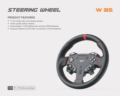 PXN SIMRACING STEERING WHEEL BASE WAS