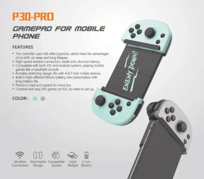PXN-P30PRO MFi Telescopic Wireless Gamepad